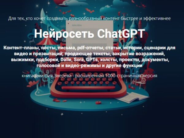 [Дмитрий Зверев] Нейросеть ChatGPT - расширенная версия (2025)