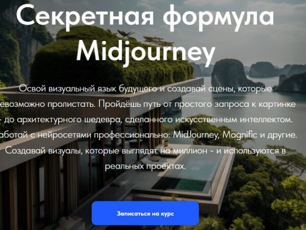 [Мария Дудкина] Секретная формула Midjourney. Тариф Профессиональный (2025)