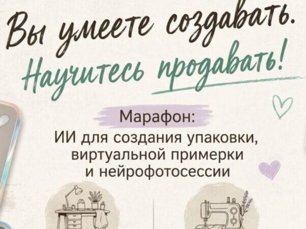 [Е. Чайковская] ИИ для создания упаковки, виртуальной примерки и нейрофотосессии. Тариф База (2026)