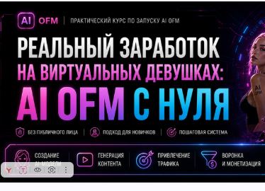 [johnny-team] Реальный заработок на виртуальных девушках AI OFM с нуля (2026)