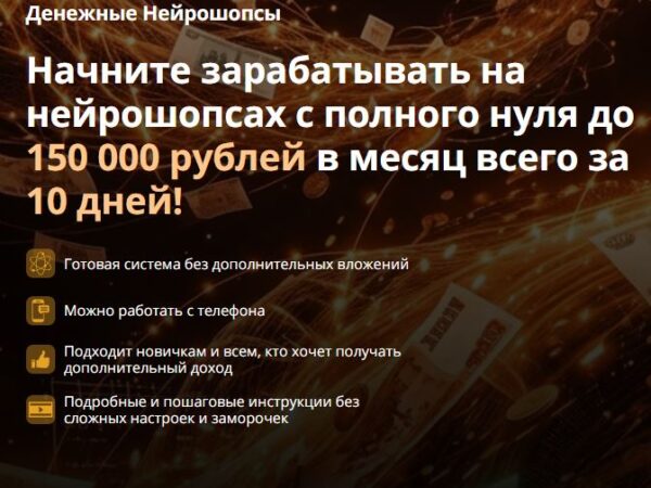 [Евгений Кузнецов] Денежные Нейрошопсы (2026)